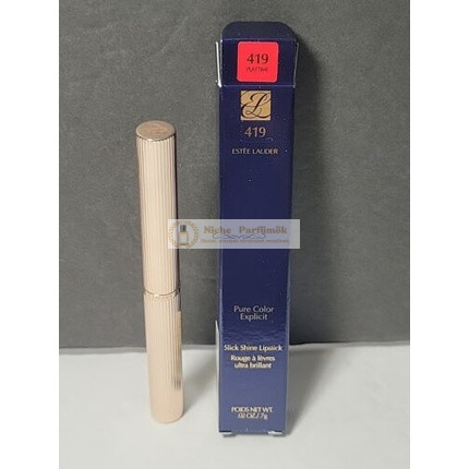 Estee Lauder Pure Color Explicit Smooth Glossy Lipstick #419 PLAYTIME, nový v krabici