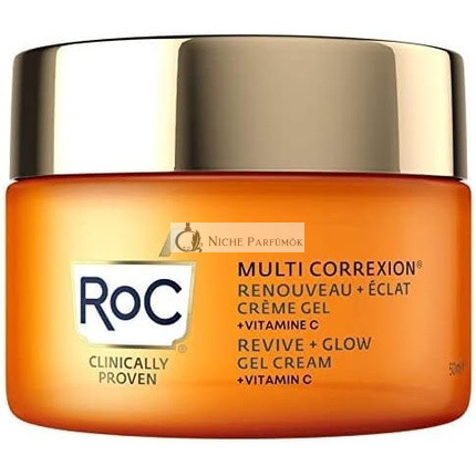 RoC Multi Correction Revive + Glow Gél Krém proti starnutiu, 50ml