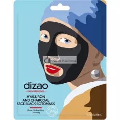   Botomask Hyalurón a Aktívne Uhlie Maska na Tvár Čierna 25g