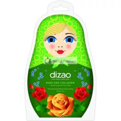   Dizao Organics Rúž a kolagén čistiaca bublinková maska 25g