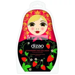 Jahodová a kolagénová spevňujúca čierna maska, 25g