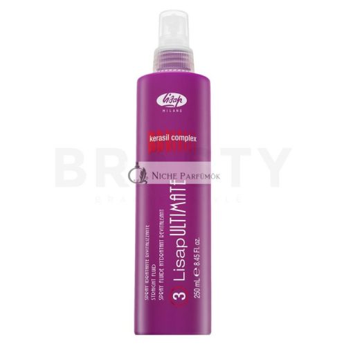 Lisap Ultimate Straight Fluid termoaktívny sprej pre uhladenie a lesk vlasov 250 ml