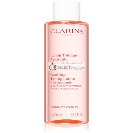 Clarins Upokojujúca Tonizačná Lotion pre Citlivú a Veľmi Suchú Pokožku, 400ml