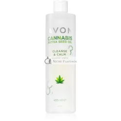   Avon Cannabis Sativa Oil Čistiaci a Uklidňujúci Micelárny Roztok, 400 ml