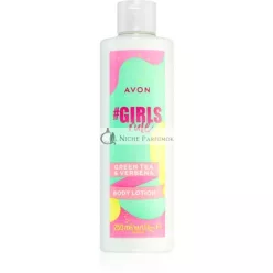   Avon Zelený čaj a Verbena Osviežujúci Hydratačný Telový Krém - 250 ml