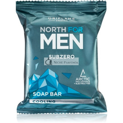 Oriflame Severní Muži Subzero Pevné Čistiace Mydlo, 100g