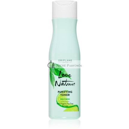 Oriflame Love Nature Organický Čajovník a Limetka Čistiaca Lotion na Mastnú Pleť, 150ml