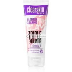   Avon Clearskin Čistiaci Exfoliačný Čistič na Blemishy, 75 ml