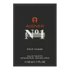 Aigner No 1 Eau de Toilette férfiaknak 50 ml