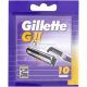 Gillette GII Dvojitá Pánska Holiaca Čepel 10 Náhradných