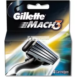 Gillette M3 Gillette Mach 3 Čepele - Balenie 4 kusy