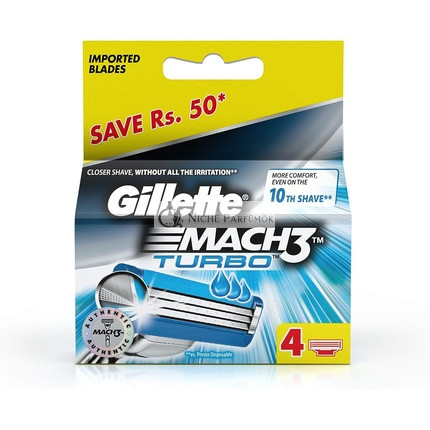Gillette Mach3 Turbo Systémové čepele