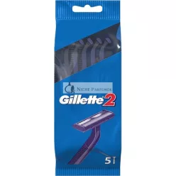 Gillette 2 pánska jednorazová holiaca súprava 5 ks