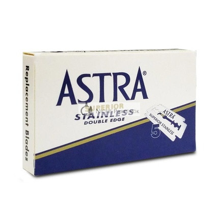 Astra Superior nerezové dvojité hrany žiletky 5ks