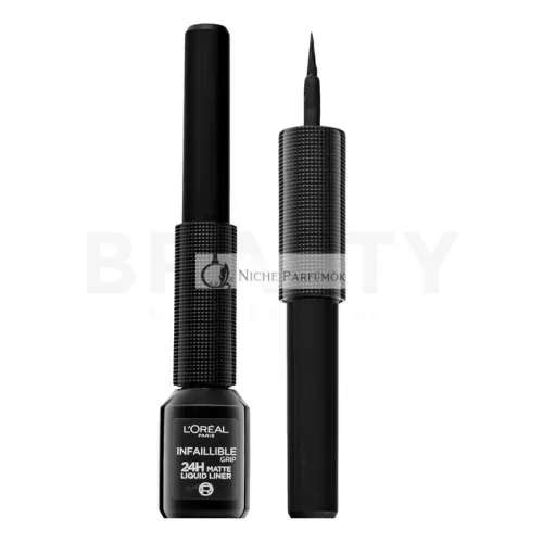L'Oréal Paris Infaillible 24H Matte Liquid Liner szemhéjtus 01 Matte Black 3 ml