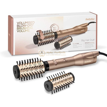 BaByliss Big Hair Dvojitá Rotary Fúkač na Vlasy pre Objem, Tvarovanie a Lesk