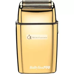 BabylissPro FOILFX Zlatý Dvojitý Holiaci Strojček, 4Art.