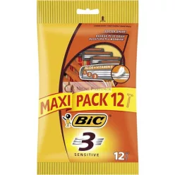 BIC 3 Sensitive Pánske Trojité Britvy