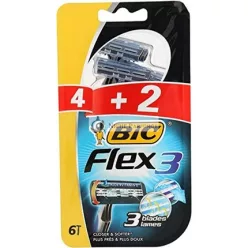   Bic Flex 3 Klasická Jednorazová Britva s Aloe + Vitamín E 4 + 2 kusy