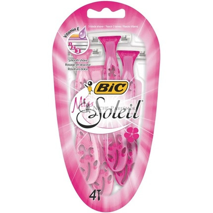 BIC Miss Soleil jednorazové dámske holiace strojčeky 4 kusy
