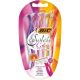 BIC Miss Soleil Farebná Kolekcia 3-Čepelové Žiletky pre Ženy 8 ks