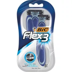 BIC Flex 3 Komfort Jednorazové Holiace Strojčeky 3 ks