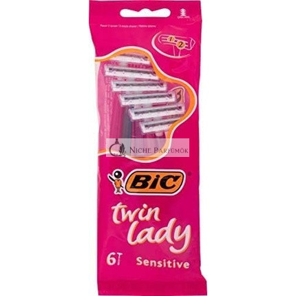 Bic Twin Lady Holiaci strojček, 6 ks jednorazových holiacich strojčekov