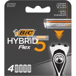   BIC Hybrid 5 Flex Pánsky holiaci stroj 5 titánových čepele