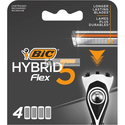 BIC Hybrid 5 Flex Pánsky holiaci stroj 5 titánových čepele