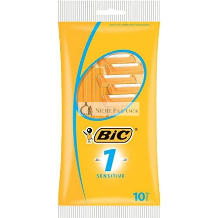 Bic Sensitive Jednorazové Holiace Stroje pre Mužov - Balenie 10 Kusov