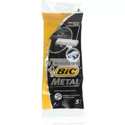 Bic Metal Pánske Jednorazové Holiace Strojčeky 5 ks