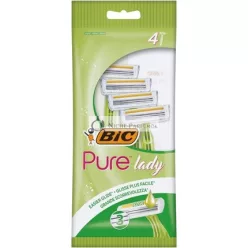   BIC Pure 3 Lady s Aloe Vera holiaci strojček - balenie 4 kusy