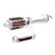 Rowenta CF9720 Brush Activ' Ultimate Care Rotujúca Horúca Vzduchová Kefa 2 v 1 Styling s Keramickým Povrchom a Ion Booster Technológiou, Stylingová Dýza Inovatívna Flip Funkcia, Biela/Ružová Zlato