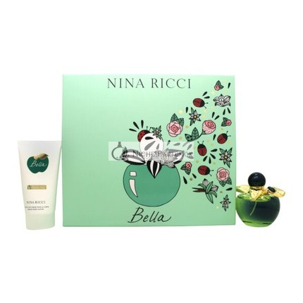 Nina Ricci Bella EDT a Telový Krém Set - 50 ml EDT, 75 ml Telový Krém