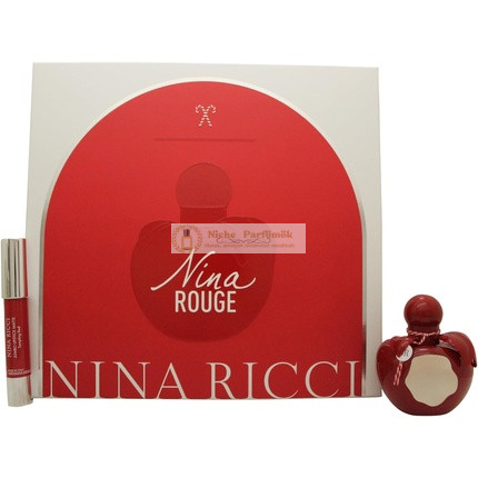Nina Ricci Nina Rouge Darčeková Sada - Eau De Toilette 50ml + Rúž