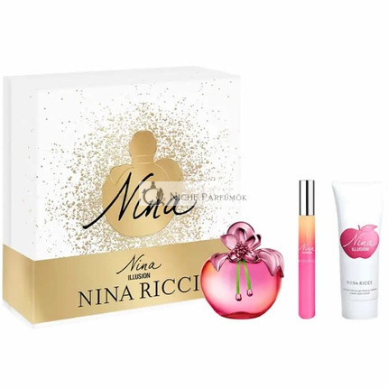 Nina Ricci Nina Illusion Eau De Parfum Spray 80ml, 3 kusové balenie