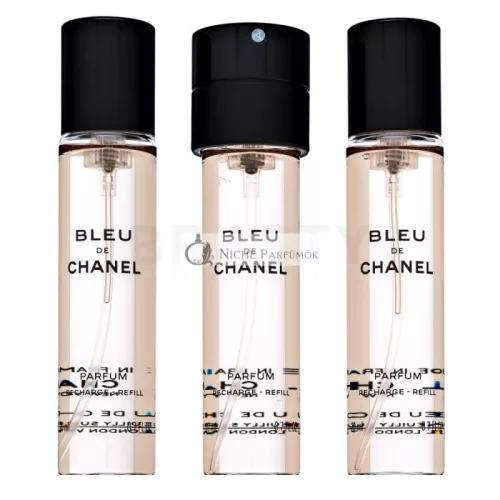 Chanel Bleu de Chanel Parfum - Refill čistý parfém pre mužov 3 x 20 ml
