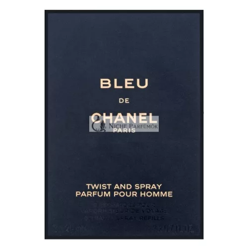 Chanel Bleu de Chanel Parfum - Refill čistý parfém pre mužov 3 x 20 ml