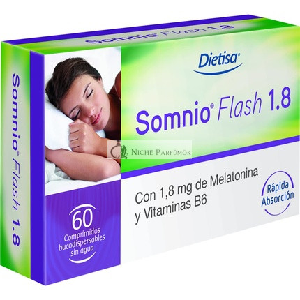 Nutrikozmetika Dietisa Somnio Flash 1,8mg 60 tabliet