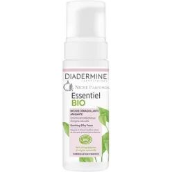   Diadermine Essentiel Bio Upokojujúca Čistiaca Pena Obohatená Prírodnými Prebiotikami, 150ml