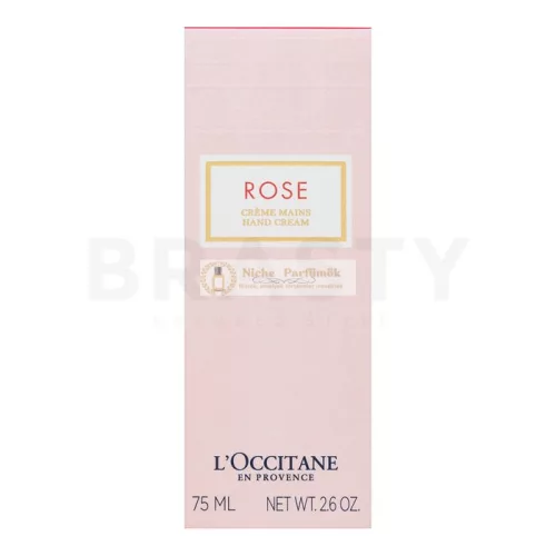 L'Occitane Rose Hand Cream vyživujúci krém na ruky a nechty 75 ml
