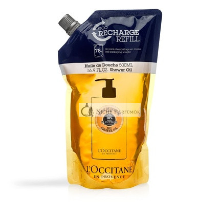 L'OCCITANE Shea Telový Sprchový Olej, 10% Shea Olej, 500 ml