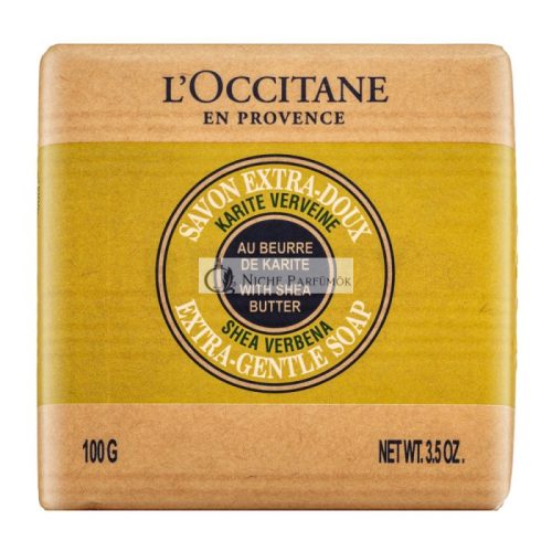 L'Occitane Shea Butter vyživujúce mydlo Shea Verbena Extra Gentle Soap 100 g