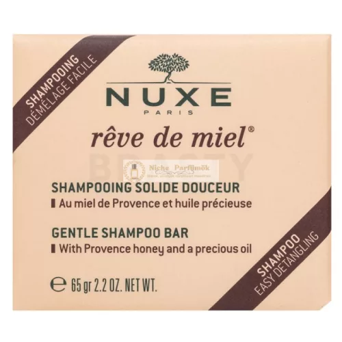 Nuxe Rêve De Miel Gentle Shampoo Bar tuhý šampón s vyživujúcim účinkom 65 g
