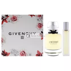   Givenchy Linterdit pre ženy 2 ks darčeková sada, 50 ml EDP sprej, 12 ml EDP sprej