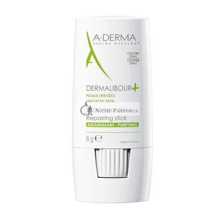A-derma Dermalibour+ Opravnú Tyčinku pre Irritovanú Pokožku 8g