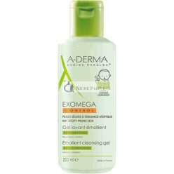   A-DERMA Exomega Control Emolientný čistiaci gél 2 v 1 pre dojčatá a deti, 200ml