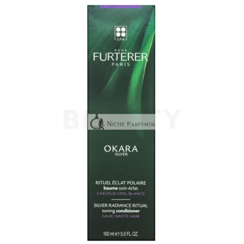 Rene Furterer Okara Silver Toning Conditioner tónovací kondicionér pre platinovo blond a šedivé vlasy 150 ml