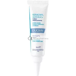 Keracnyl Glycolic + Ducray Peelingový Krém, 30ml