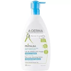   A-DERMA Primalba Jemná Čistiaca Lotion Bez Oplachovania, 500ml